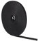 25m Ataduras de Cable, 10mm Bridas Organizadoras Cables Sujeta Cables Reutilizables para Manejo de Cables(Negro)