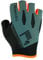 Roeckl Sports Fahrradhandschuh ISERA, Unisex High Performance Fingerhandschuh, Grau/Orange 8.5