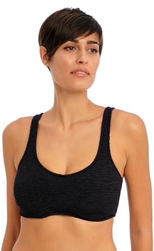 Freya Ibiza Waves Bralette-Bikinioberteil mit Bügel, umwandelbar, 203814, Schwarz, 80F