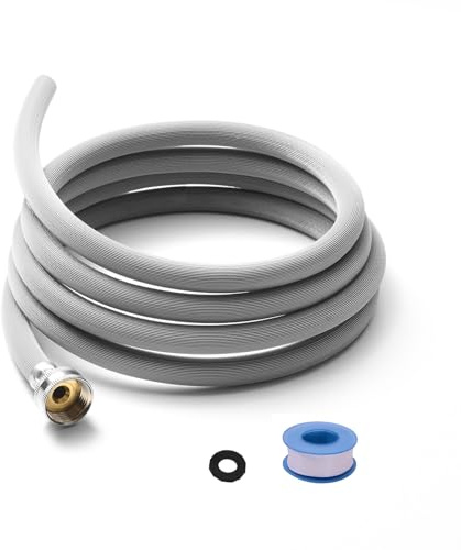 Dehumidifier Hose for Drainage 3/4 FHT, with Premium Brass Connectors (10 Length Options)