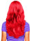 Hatstar Sexy Damen Langhaar Perücke | Frauen Wig lockig - gewellt | Accessoire für Fasching, Karneval und Motto Party (rot)