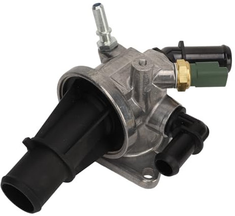 Termostato con Alloggiamento, Termostato con Alloggiamento 55224021 Termostato del Liquido di Raffreddamento Ad Alta Precisione di Ricambio per Panda 500 Lancia 1.3 Multijet