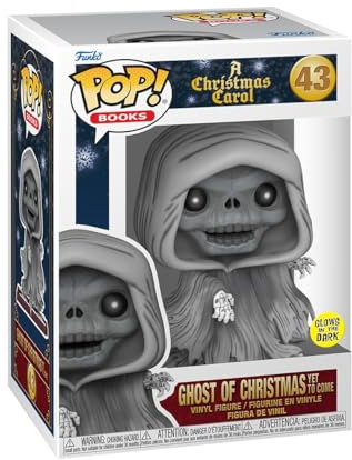 Funko Pop! Movies: A Christmas Carol - Ghost of Christmas Yet To Come - Figura de Vinilo Coleccionable - Idea de Regalo- Mercancia Oficial - Juguetes para Niños y Adultos - Movies Fans