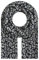 Majea Damen Halstuch Tuch Kopftuch Schal Damen-Schal Stola (880033) (schwarz)