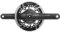 SRAM RED AXS Power Meter Crankset - 165mm, 2X 12-Speed, 46/33t, 8-Bolt Direct Mount, Dub Spindle Interface, Natural