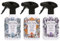 Pourri Botanical Raumduft - Das Green Garden Set - 3 dezente Lufterfrischer - als Spray für Bettwäsche oder zum Auffrischen von Bettzeug, Polsterware oder Mülleimern - 3 x 325 ml