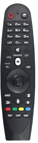 AN-MR600 Magic Voice Télécommande de rechange pour LG Smart TV 49LF6310-TB 49LF632T-TA 55LF6300-TA 55LF630T-TA 65LF6300-TA 55LF630Y-TA 55LF630V-TA 55LF631V-TB 55LF6310-TB 55LF6310-TB 32T-TA 6.