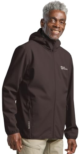 Jack Wolfskin Herren Bornberg Hoody M, Peat, 3XL EU