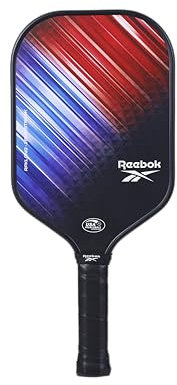 Reebok - Pala alargada Pro Streak, construcción duradera, color rojo