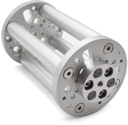 LeTkingok Teleskop Verlängerungssäule TC40 Universal Adapter für Parallaktische Montierungen EQ3/EQ5/EQ6/GEM45/CEM40 (Silber)