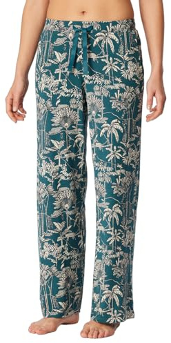 Schiesser Damen Schlafhose Lang Lounge Marleneschnitt Modal - Mix + Relax Pyjamaunterteil (1er Pack)