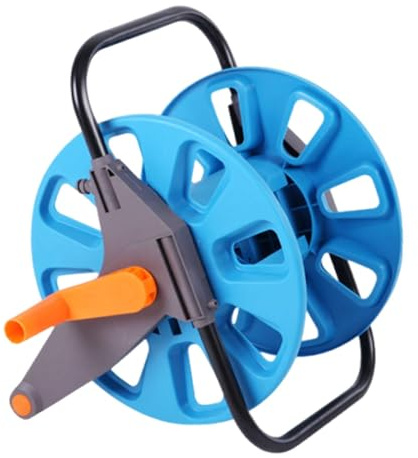 HGZLQKD Garden Hose Holder Reel Water Hose Storage Rack Accessories Storage Stand Rack Garden Tool Hold 20 to 30 Meters Organizer