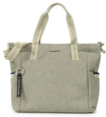 Hedgren bolso shopper bolso de hombro Cocoon Puffer Tote Bag Covert Green caqui