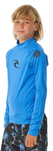 Rip Curl 2026 Junior Waves UPF Langarm-Weste 12VBRV - Blue Gum