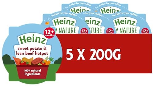 Heinz Baby Food Sweet Potato & Lean Beef Hotpot Tray 5x200g
