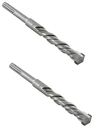 XMHF Broca para Pared y Hormigon, Martillo de Mampostería SDS Plus de 16 mm de diámetro, 2 unidades