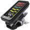 KLIQ ProTuner - Professional Clip-On Tuner for All Instruments (with flat tuning)- with Guitar, Ukulele, Bass & Chromatic Tuning Modes (also for Mandolin and Banjo)
