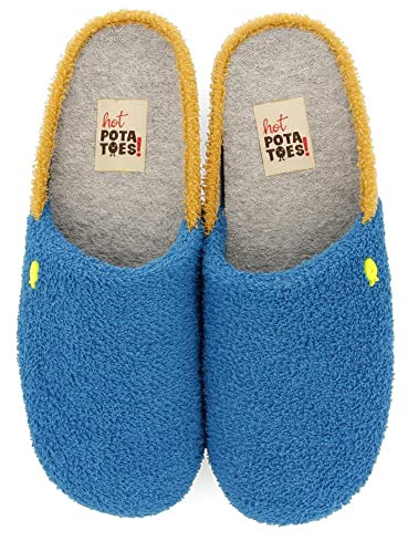 Hot Potatoes Men's BAURU Slipper, Multicolor, 10 UK