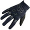 FoxGloves Fox Dirtpaw Glove Fahrrad MTB/MX Cross Langfinger Knöchelschutz Handschuhe (Schwarz/Logo Schwarz, M = Medium)