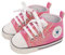 SIFANGPING Zapatos de Primeros Pasos niños Zapatos de Lona para niños Suela Blanda Zapatos de Lona Transpirables y Antideslizantes Ligeros para bebé 20 EU Rosa roja