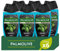 Palmolive Bagnoschiuma Men Sport 3 in 1 con oli essenziali 220ml x 6 | Docciaschiuma per uomo | Gel doccia sportivo | Profumo fresco | Detergente corpo, viso, capelli | Dermatologicamente testato