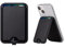 HAOBOBRO - MagSafe Wallet mit Standfunktion - Magnetischer Leder Kartenhalter - Kompatibel mit iPhone 14 Pro Max / 14 Pro / 13 Pro Max / 13 Pro / 12 Pro Max / 12Pro / 14 Plus / 14/13 / 12 - Schwarz