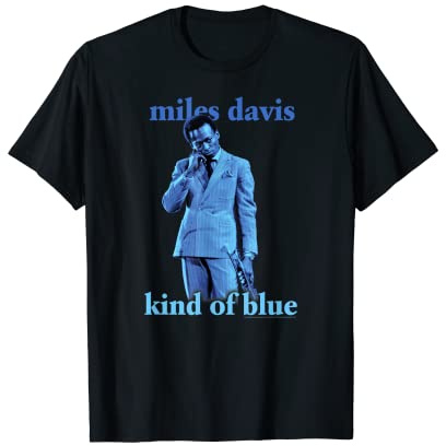Miles Davis Kind of Blue Hue Foto T-Shirt