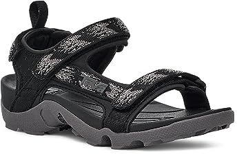 Teva Trekking Sandalen Kinder, K Tanza, Rainfall Black/Grey, 28 EU