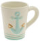 Boston International Kaffeetasse aus Keramik, Teetasse, 284 ml, Lagoon Life Anchor
