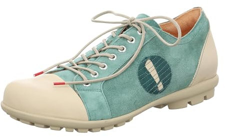 Think! Herren Kong Nachhaltige Wechselfußbett Schnürhalbschuhe, Creme Kombi 4000, 46 EU