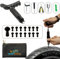 GRAND PITSTOP 22 Pcs Tire Puncture Repair Kit with Multi-Functional Folding Plier Compatible for car Motorcycle, Truck, ARB,ATV, Tractor, RV, SUV, Trailer (15 Mushroom Plugs)