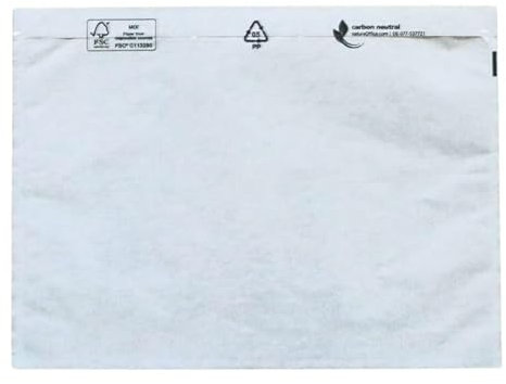 Lieferscheintaschen C5 Transparent Selbstklebend Dokumententaschen Begleitpapiertaschen (500)