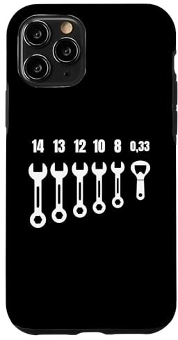 iPhone 11 Pro Wrench Beer Bottle Opener Workshop Men Fun Case