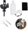 GUOYOU Cerradura Portatil Puerta Viaje,5 Piezas Pestillo Puerta Sin Agujeros Cerrojo Puerta Interior Cerradura Seguridad Puerta Casa,para Casa Hotel Escuela Piso Dormitorio