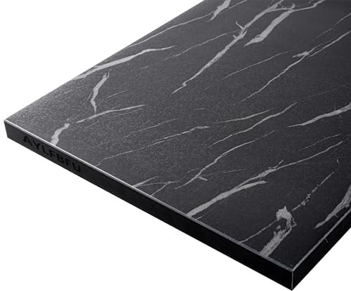 Sous-main de bureau en verre dépoli 45 x 65 cm, sous-couche antidérapante pour machine à café moderne résistant à l'eau, tapis de machine à café avec coussinets imperméables, couverture en plastique