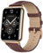 KoGiio Vintage Leder Armband für Huawei watch fit 2, Ersatz Weich Uhrenarmbänder, Metallschnalle Atmungsaktiv Ersatzarmband Kompatibel mit Huawei watch fit 2 Rotbraun