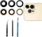 Dakexiong Lente de Cristal de Repuesto para cámara Trasera para iPhone 14 Pro/iPhone 14 Pro MAX, con Adhesivo preinstalado + Kit de Herramientas de reparación