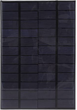 Panneau solaire Polysicicon 12V 4.2W, panneau solaire portable, chargeur de batterie à cellules solaires, adapté à l'énergie solaire du bureau à domicile et plus encore