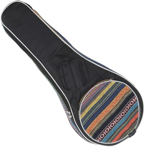 Ciieeo Padded Mandolin Carrying Bag Thick Protective Storage Case with Strap for Acoustic and Electric Mandolins Suitable for Travel and Daily Use