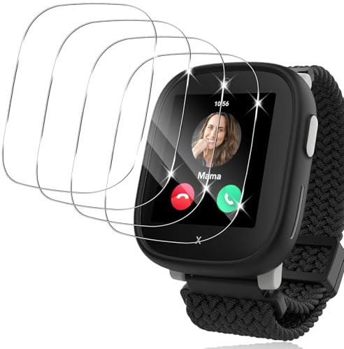 Yenwen Schutzfolie für Xplora X6 Play (1/2. Generation) 2025 für Panzerglas, 4 Stück Schutzglas Wasserdichtes Gehärtetes Glas Folie, Anti-Scratch, Ultradünne Blasenfreie Displayschutz