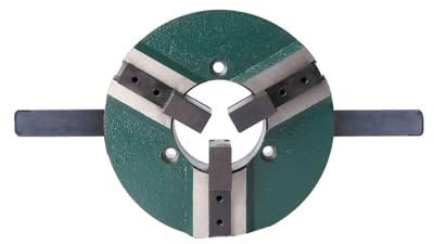 1 Stück D200 200 mm selbstzentrierendes manuelles 3-Backen-Drehfutter for Schweißpositionierer-Plattenspieler – hohe Präzision und langlebig