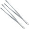 HINMAY 12 Inch Kitchen Tweezers Food Tweezers Tongs Long Stainless Steel Grill Tweezers, Set of 2
