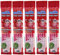 Quick Milk Erdbeere 5 Beutel mit je 5 Halmen Magische Milch Trinkhalme Strohhalme