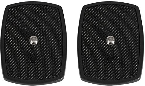 2 Stück Kamera Schnellwechselplatte, Stativ Schnellwechselplatte mit 1/4 '' Schraube für Sony VCT-D580RM VCT-D680RM VCT-R640 und Mehr Modelle