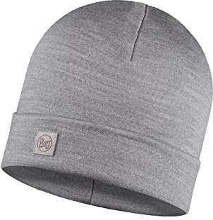 Buff Merino Heavyweight Mütze SOLID Light Grey