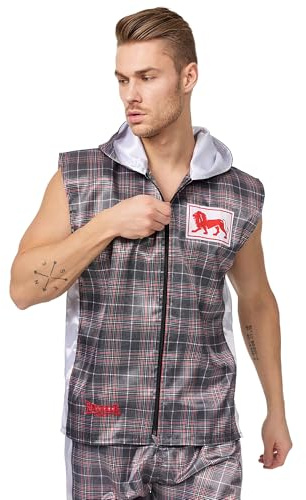 Lonsdale Einlauf Jacke Charlton S, White/Black/Red