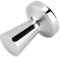 Dioche Coffee Tamper, Stainless Steel Coffee Tamper Espresso Tamper Coffee Bean Press Flat Base Coffee Bean Press for Machine Refillable