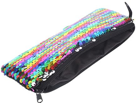 Beaupretty Kosmetiktasche Mini-Pailletten Kosmetiktasche Für Die Handtasche Reißverschlusstasche Zum Organisieren Von Kosmetik Und Schmuck