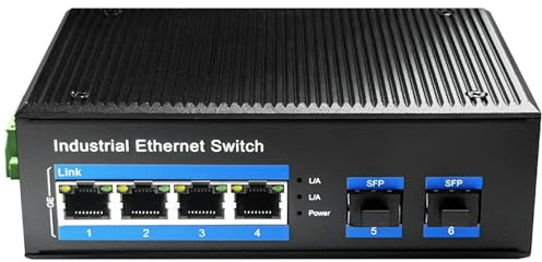 HUB Switch CUDY IG1004S2P Industrial PoE