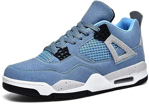 Aszeller Air 4 Retro Sneaker Herren Damen Schuhe Skateboardschuhe Laufschuhe Turnschuhe mit Luftpolster Walkingschuhe Basketballschuhe Sportschuhe